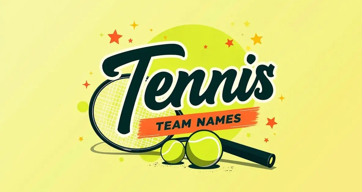 180+ Tennis Team Names - Ace Your Game