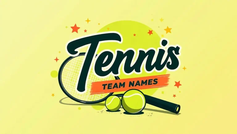 180+ Tennis Team Names - Ace Your Game