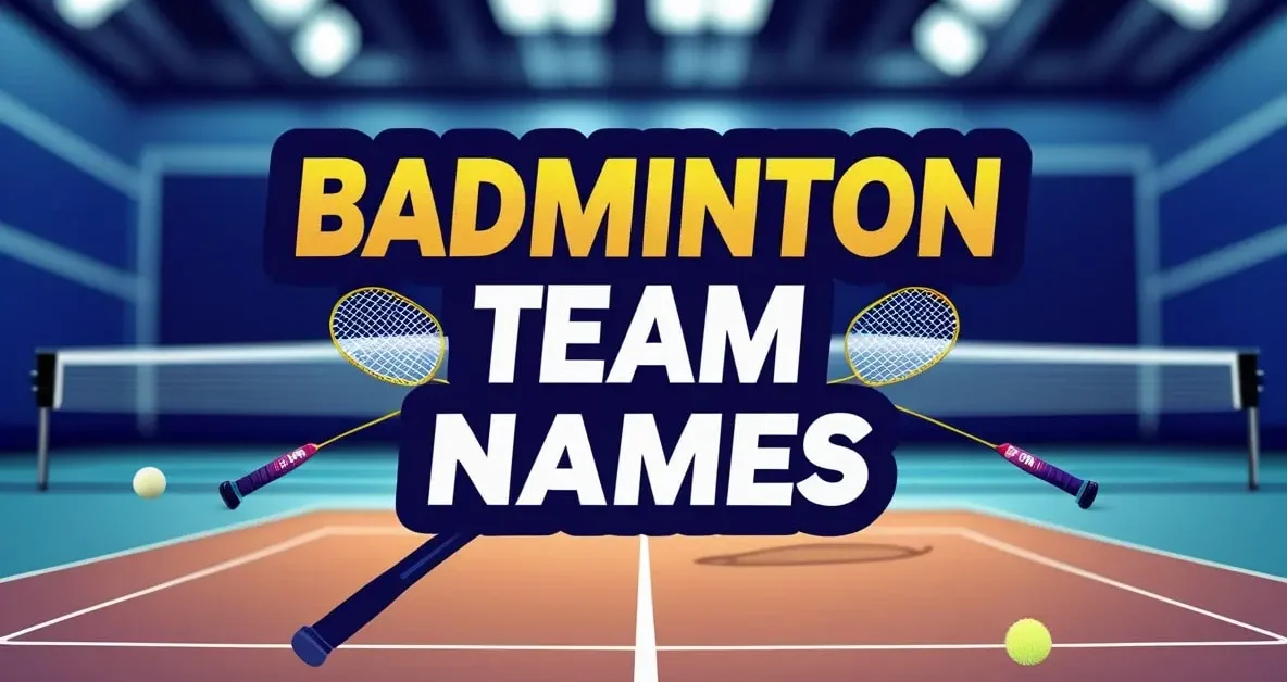 Badminton Team Names - Smash the Competition