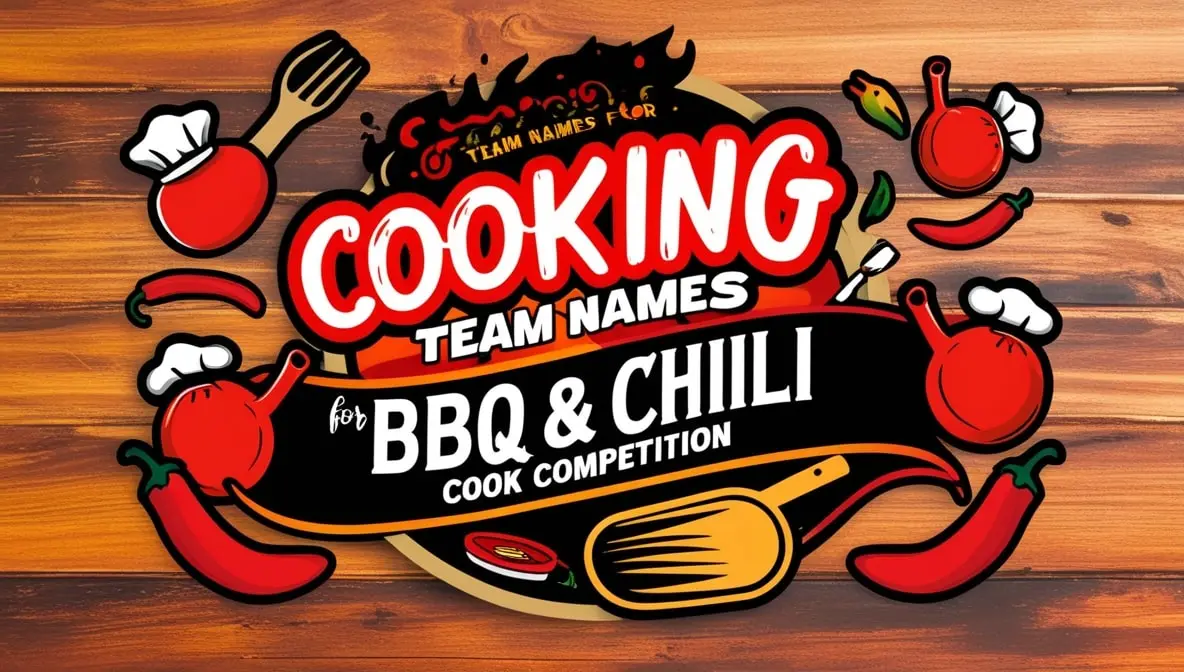 Cooking Team Names For BBQ & Chili Cook Off Competition