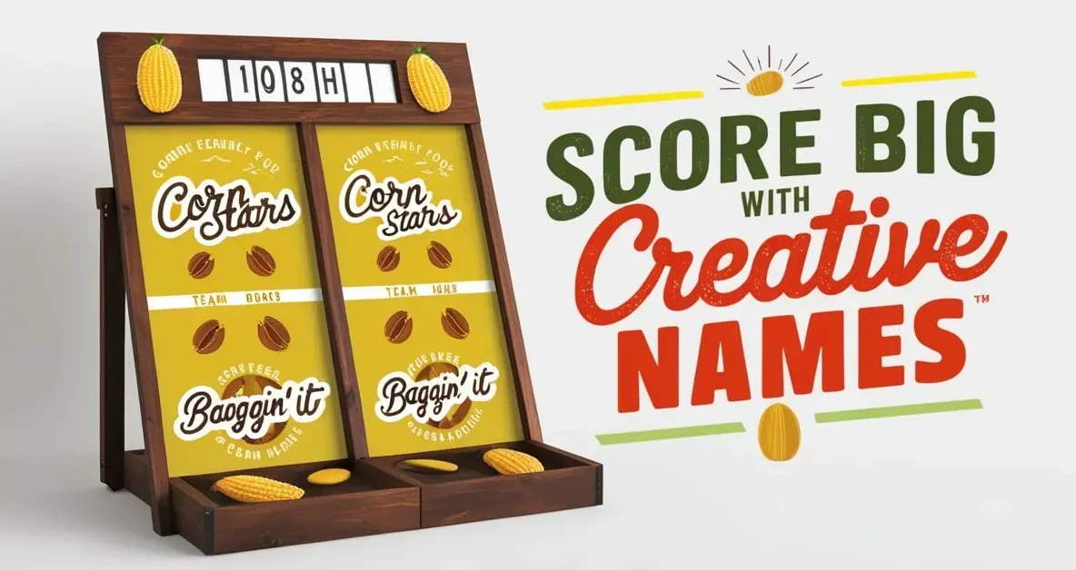 Cornhole Team Names Score Big with Creative Names!