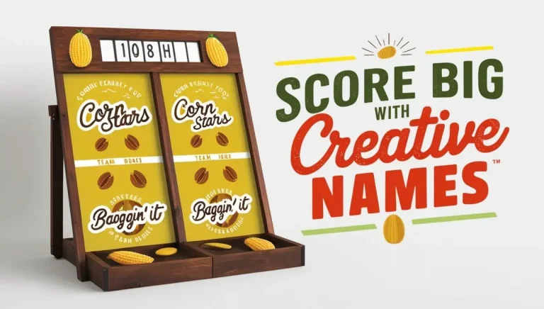 Cornhole Team Names Score Big with Creative Names!