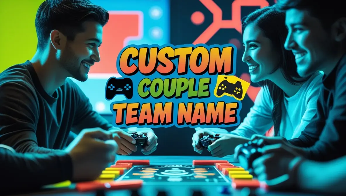 Couple Team Names - Specifically for Couple Games