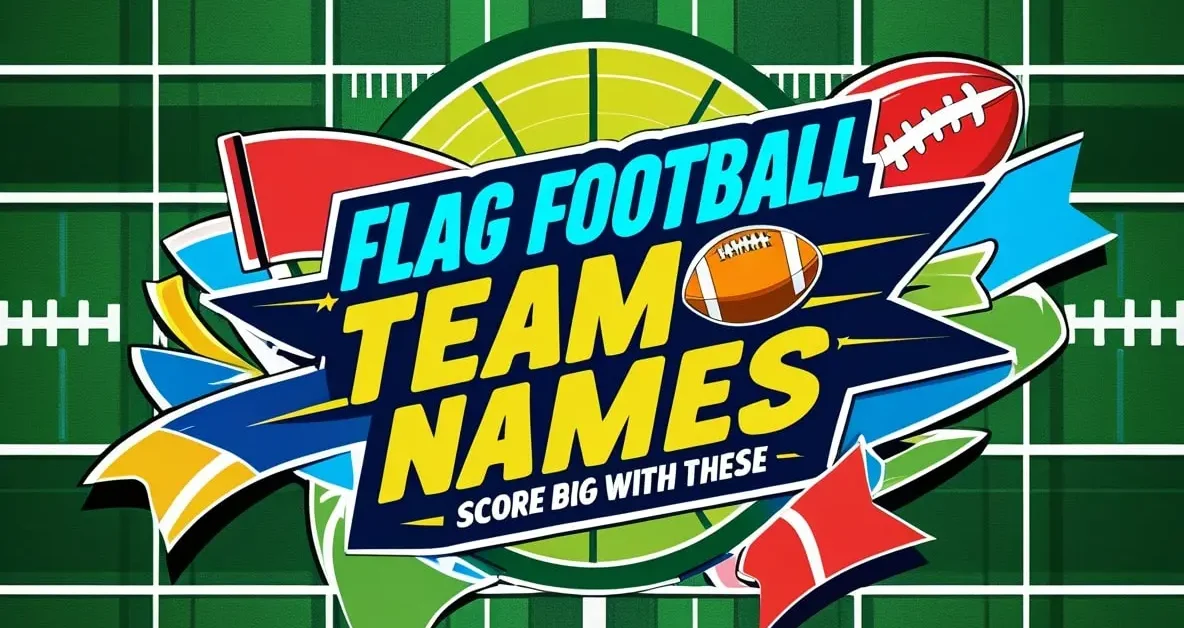 Flag Football Team Names - Score Big with These