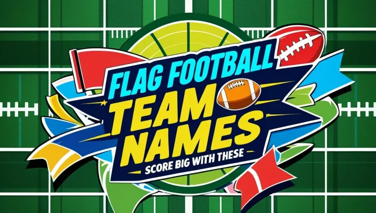 Flag Football Team Names - Score Big with These