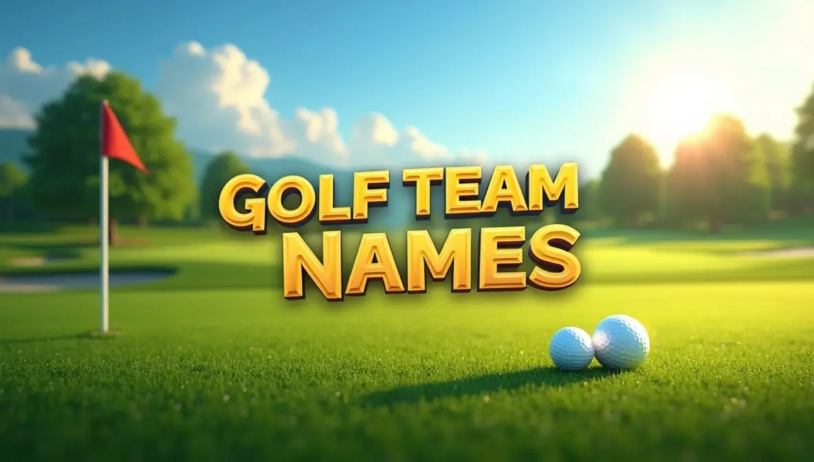 Funny Golf Team Names - Putting Laughter on the Green