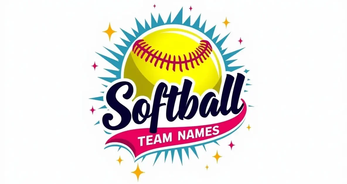 Funny Softball Team Names - For Men Women and Youth