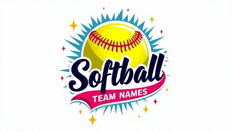 Funny Softball Team Names - For Men Women and Youth