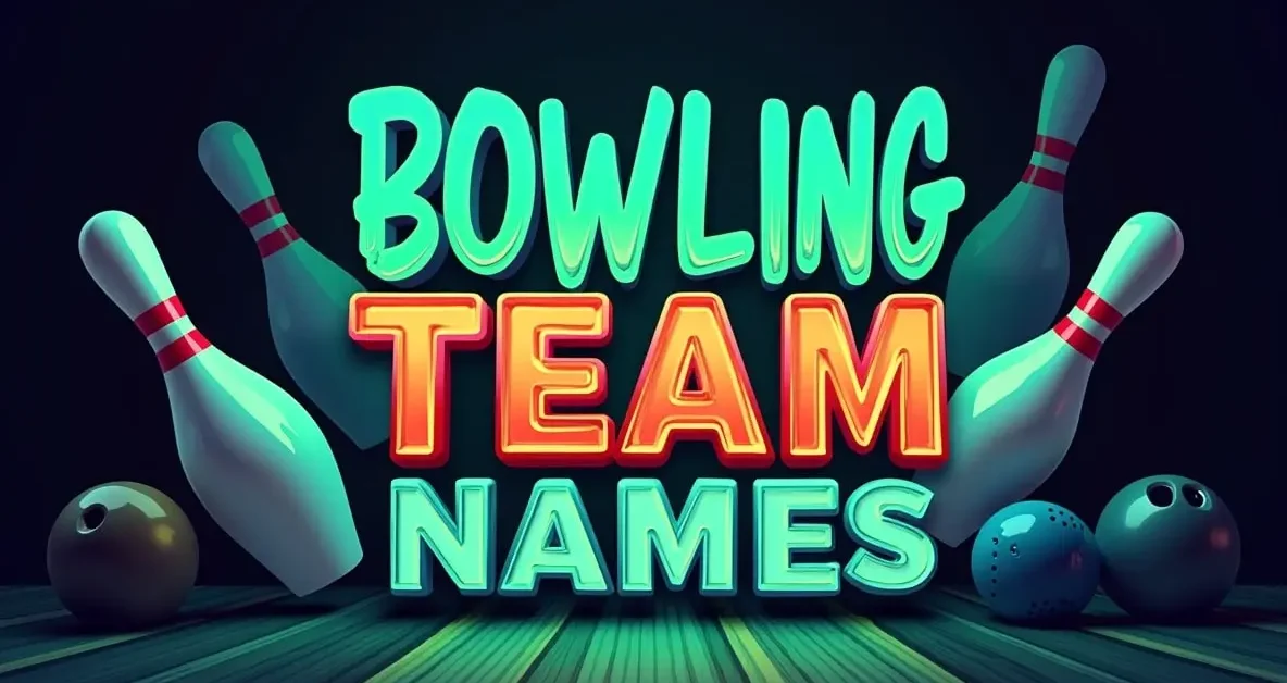 Good and Funny Bowling Team Names