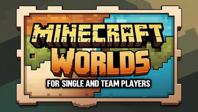 Minecraft World Names for Single and Team Players