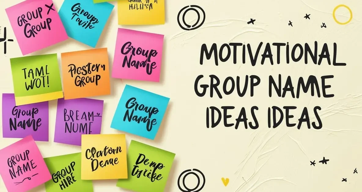 Motivational Group Names For Inspiring Connections