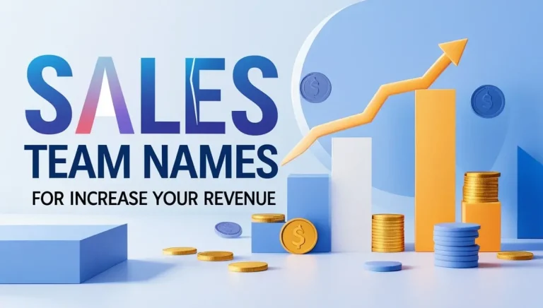 Sales Team Names For Increase Your Revenue