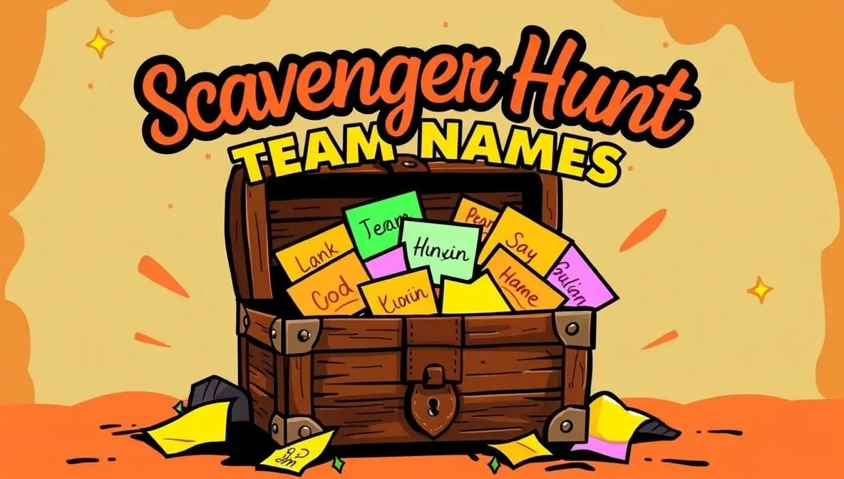 Scavenger Hunt Team Names - Increase Your Adventure Spirit