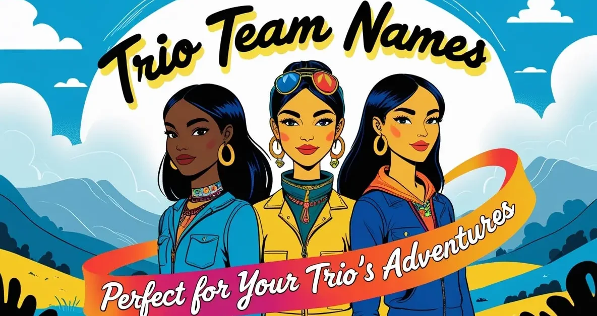 Trio Team Names – Perfect for Your Trio’s Adventures