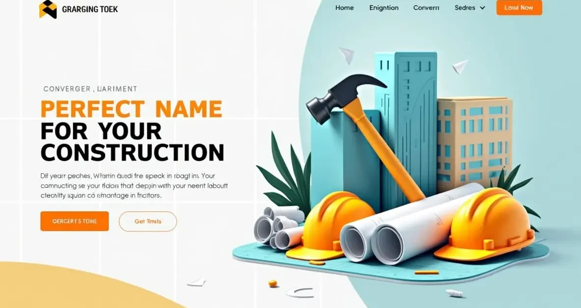 300+ Construction Company Names - Crafting the Perfect Name