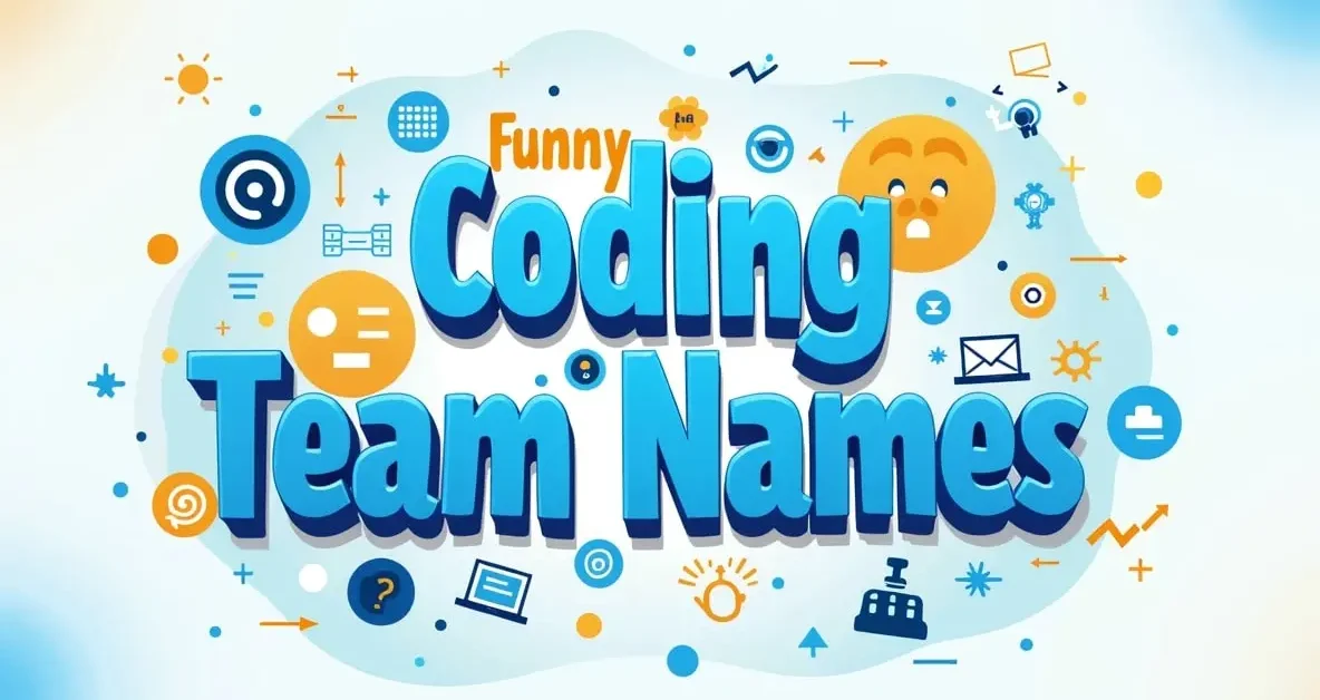 Funny Coding Team Names List for Developers & Hackathons