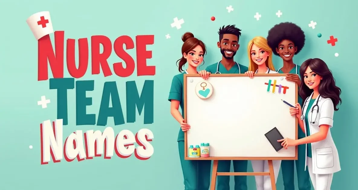 Funny Nurse Team Names Hilarious & Clever Ideas for Your Medical Crew