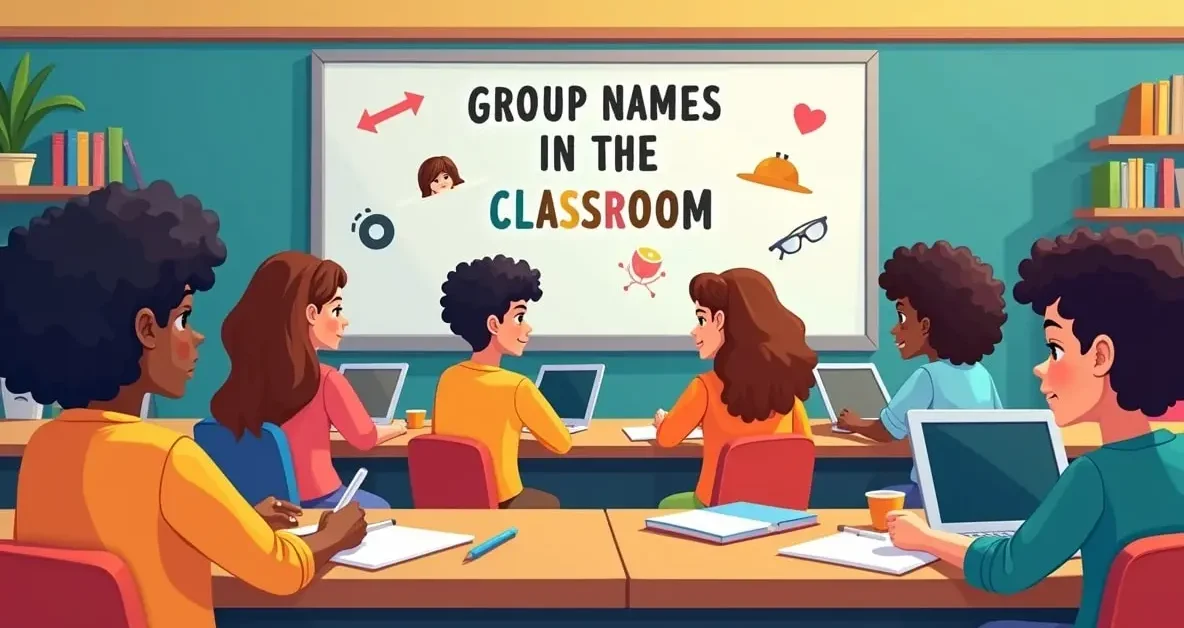 Group Names in the Classroom - The Importance and Ideas