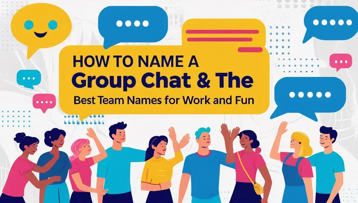 How to Name a Group Chat & The Best Team Names for Work and Fun