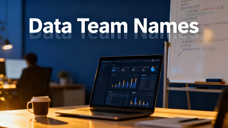 Data Team Names