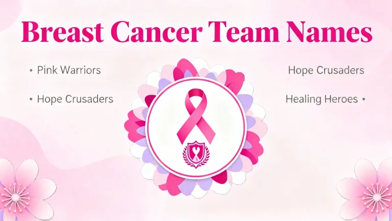 breast cancer team names