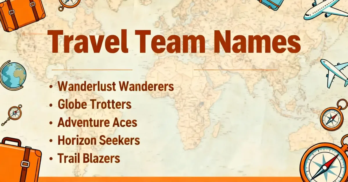 Travel team names